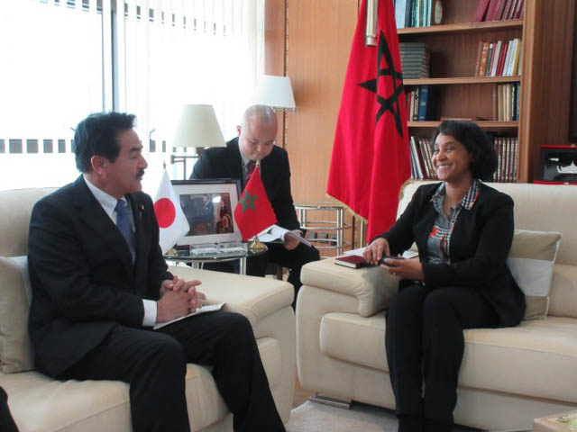 La visite de S.E.M. Masashisa SATO, Ministre délégué auprès du Ministre des Affaires étrangères du Japon, au Maroc- 18/12/2017